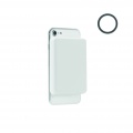 Magnētiskais bezvadu lādētājs 15W, 5000 mAh, Balts
