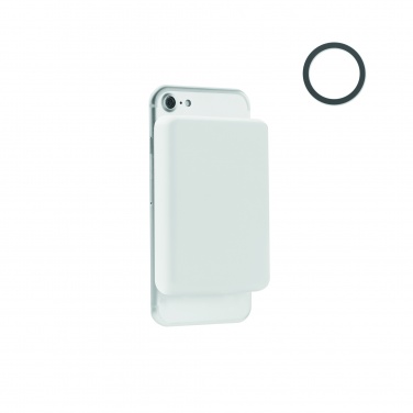 Logotrade logo dāvanas foto: Magnētiskais bezvadu lādētājs 15W, 5000 mAh