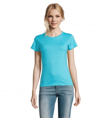 Logotrade korporatīvās dāvanas foto: IMPERIAL WOMEN T-krekls 190g