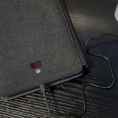 Logotrade ziemassvētku dāvanas foto: Power bank mape Leno