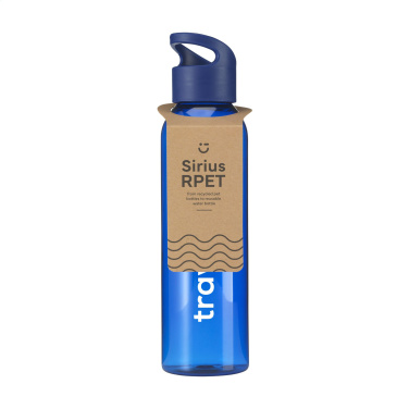 Logotrade dāvanas foto: Sirius GRS RPET 650 ml dzeramā pudele