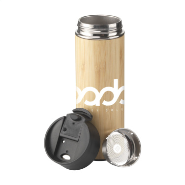Logotrade Ideja dāvanas foto: Sakura 360 ml bambusa termo pudele/termokrūze