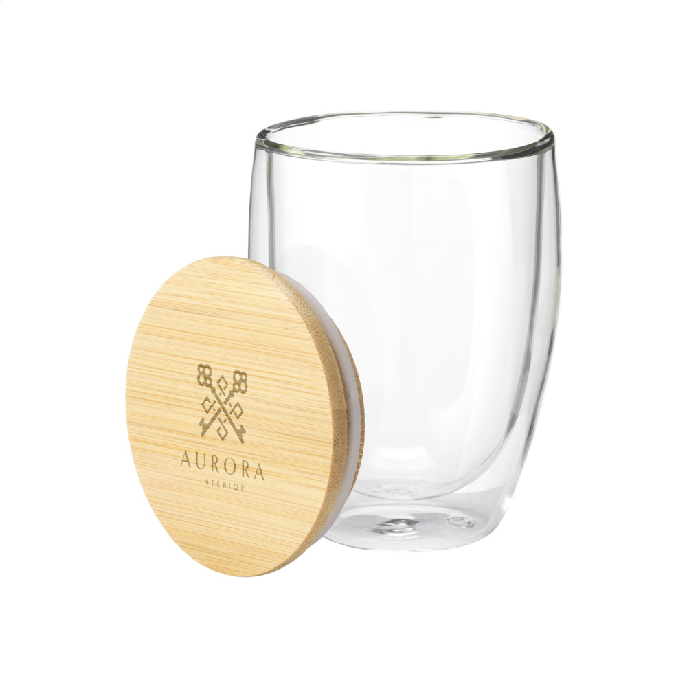 Logotrade ziemassvētku dāvanas foto: Alba 350 ml dubultsienu stikls