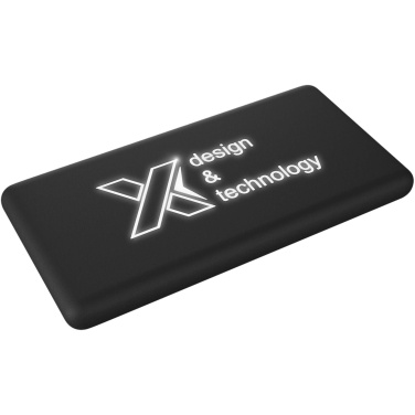 Logotrade biznesa dāvanas foto: SCX.design P30 8000 mAh apgaismojoša saules enerģijas banka