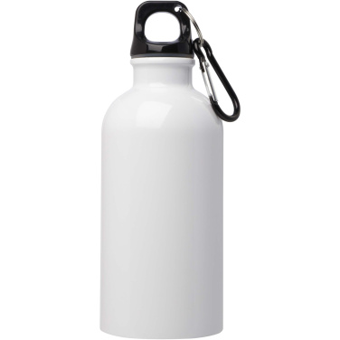 Logotrade ziemassvētku dāvanas foto: Oregon 400 ml RCS sertificēta vienas sienas nerūsējošā tērauda ūdens pudele ar karabīni