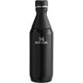 Stanley All Day Slim 350 ml ūdens pudele, Spīdīgi melna