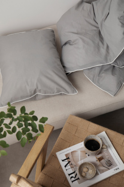 Logotrade ziemassvētku dāvanas foto: VINGA Marston OCS organiskās kokvilnas gultas veļa, 4 gab. komplekts