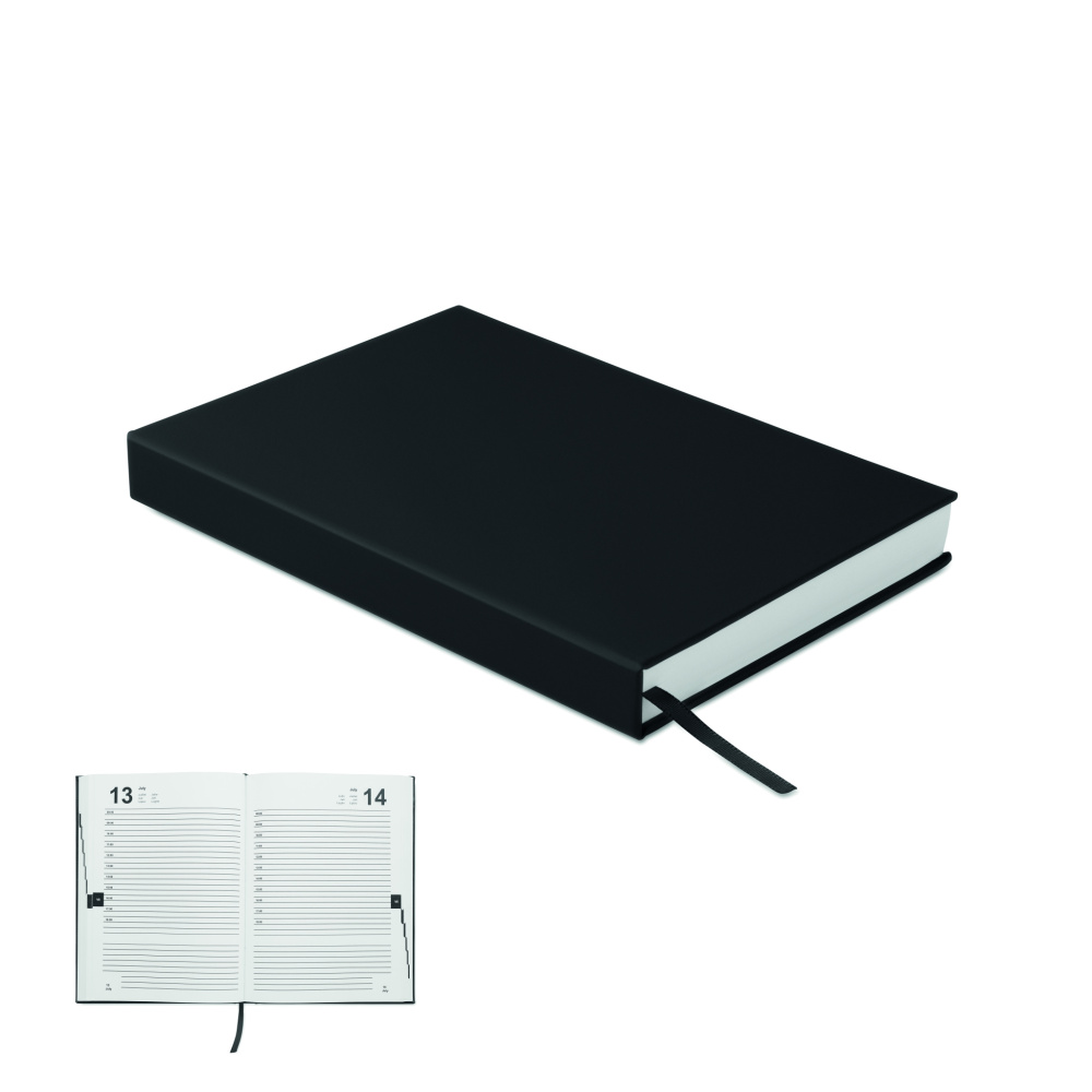 Logotrade korporatīvās dāvanas foto: A5 mūžīgais dienas plānotājs