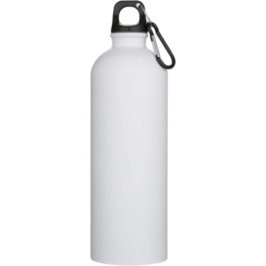Logotrade ziemassvētku dāvanas foto: Oregon 750 ml matēta RCS pārstrādāta vienas sienas nerūsējošā tērauda ūdens pudele ar karabīni