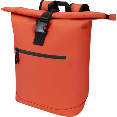 Logotrade Ideja dāvanas foto: Resi Plus 15" GRS pārstrādāta mugursoma ar sarullējamu augšdaļu 18L
