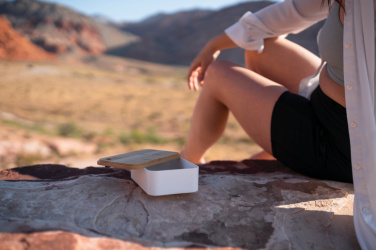 Logotrade korporatīvās dāvanas foto: RCS RPP pusdienu kaste ar bambusa vāku