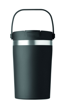 Logotrade biznesa dāvanas foto: Dubultsienu glāze 350 ml