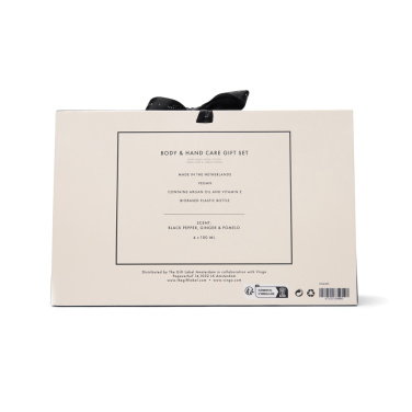 Logotrade logo dāvanas foto: VINGA x TGL ķermeņa un roku kopšanas dāvanu komplekts