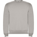 Clasica unisex džemperis ar apkakli, Pērļu pelēks