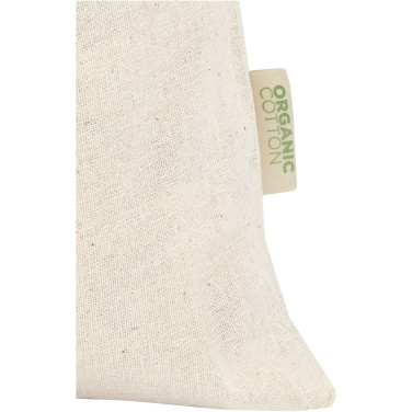 Logotrade dāvanas foto: Odisha 140 g/m² OCS organiskais dāvanu maisiņš - 30 x 25 cm