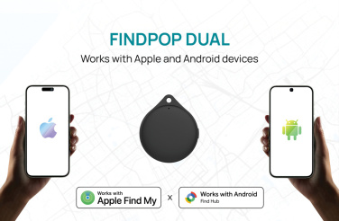 Logotrade dāvanas foto: Findpop Dual RCS pārstrādātas plastmasas priekšmetu meklētājs IPX5