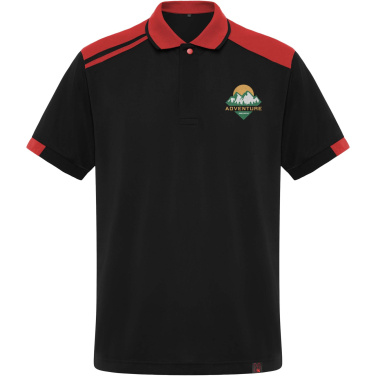 Logotrade logo dāvanas foto: Samurai 160 g/m2 unisex antibakteriāls īsroku polo krekls