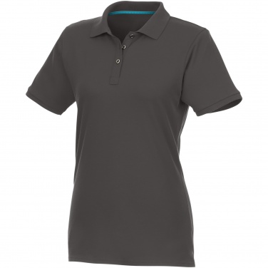 Лого трейд pекламные cувениры фото: Beryl short sleeve women's organic recycled polo