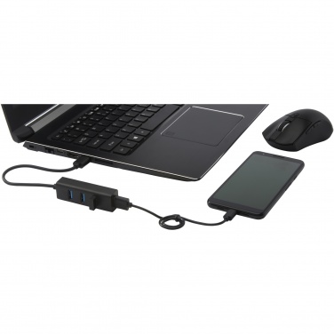 Логотрейд бизнес-подарки картинка: ADAPT алюминиевая док-станция USB 3.0