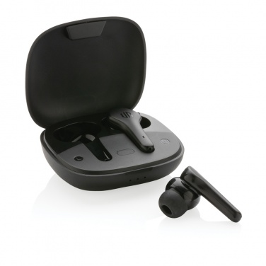 Лого трейд pекламные подарки фото: Наушники Urban Vitamin Byron ENC