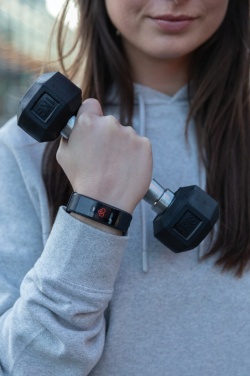 Логотрейд бизнес-подарки картинка: RCS Sense Fit из переработанного ТПУ с датчиком сердечного ритма