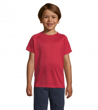 Лого трейд бизнес-подарки фото: SPORTY KIDS T-SHIRT 140g