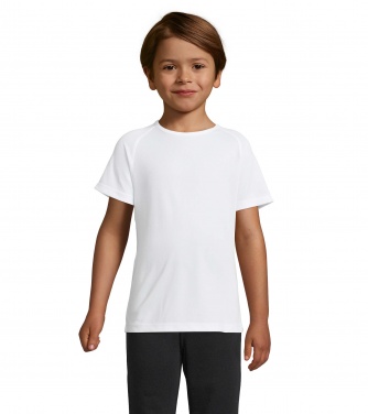 Логотрейд pекламные подарки картинка: SPORTY KIDS T-SHIRT 140g