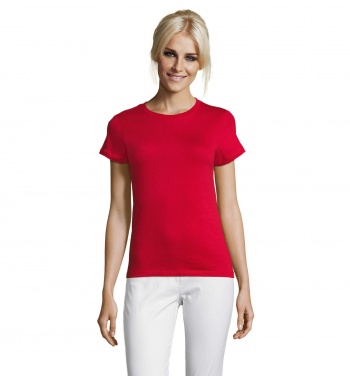 Лого трейд бизнес-подарки фото: REGENT WOMEN T-SHIRT 150g