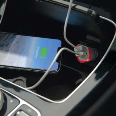 Логотрейд бизнес-подарки картинка: USB-адаптер для зарядки KFZ FRUIT