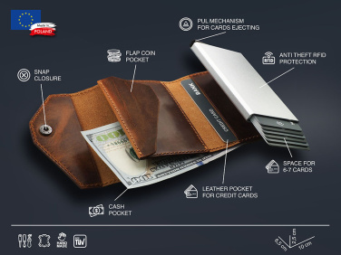 Логотрейд pекламные продукты картинка: Кошелёк RFID 1931310