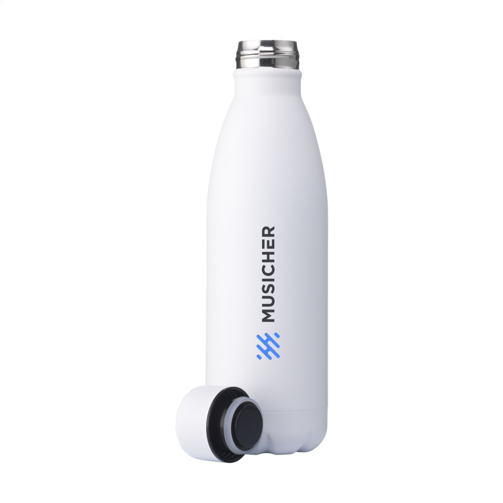 Логотрейд pекламные продукты картинка: Бутылка для питья Topflask Premium RCS из переработанной стали