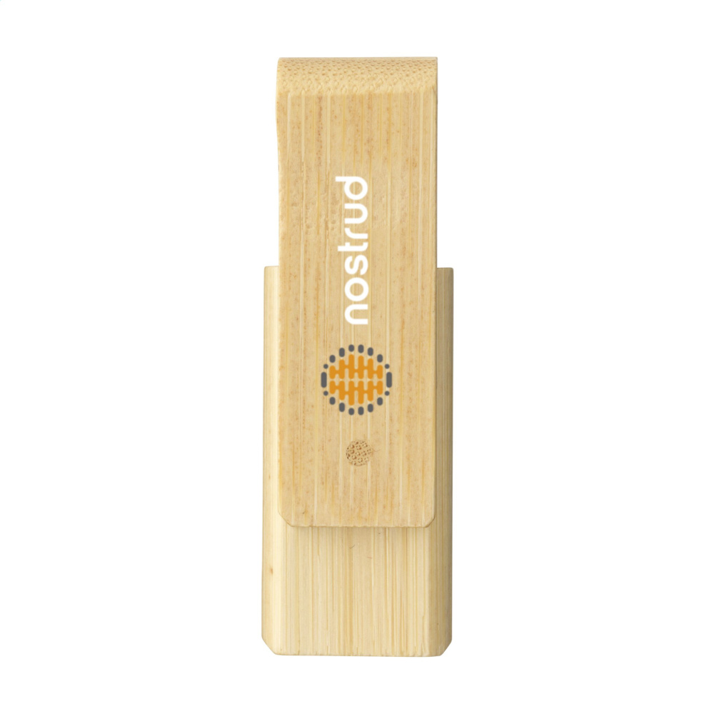 Логотрейд pекламные подарки картинка: USB-накопитель Waya Bamboo 8 ГБ