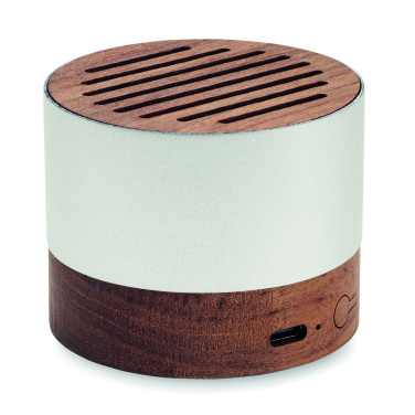 Лого трейд pекламные подарки фото: Recycled aluminium speaker
