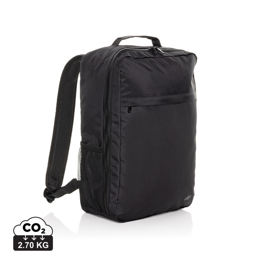 Лого трейд pекламные cувениры фото: Рюкзак Swiss Peak Aware™ RPET Essential для ноутбука 15,6 дюйма