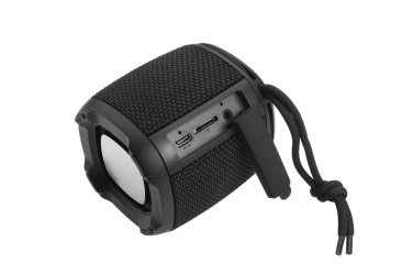 Логотрейд pекламные cувениры картинка: Bluetooth-динамик HERMON Schwarzwolf