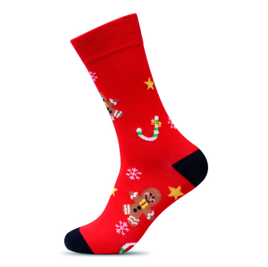 Логотрейд pекламные подарки картинка: Pair of Christmas socks L
