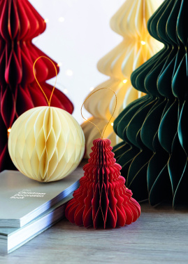 Логотрейд pекламные подарки картинка: Christmas paper tree hanger