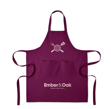 Лого трейд бизнес-подарки фото: Organic cotton apron 240 gr/m²