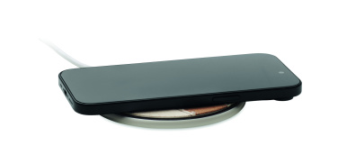 Лого трейд pекламные cувениры фото: Cork wireless charger 15W