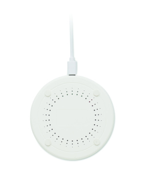 Лого трейд бизнес-подарки фото: Cork wireless charger 15W