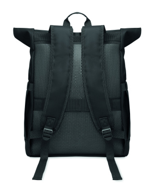 Логотрейд pекламные продукты картинка: Rolltop laptop rucksack 600D