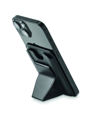 Лого трейд pекламные cувениры фото: Magnetic PU cardholder