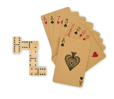 Логотрейд бизнес-подарки картинка: Domino and cards set