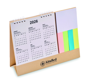 Логотрейд pекламные продукты картинка: Desk calendar with memo pad