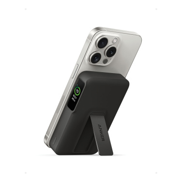 Логотрейд бизнес-подарки картинка: Магнитный внешний аккумулятор Anker MagGo QI2 10.000 мАч