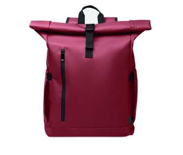 Логотрейд pекламные cувениры картинка: Rolltop laptop rucksack 600D