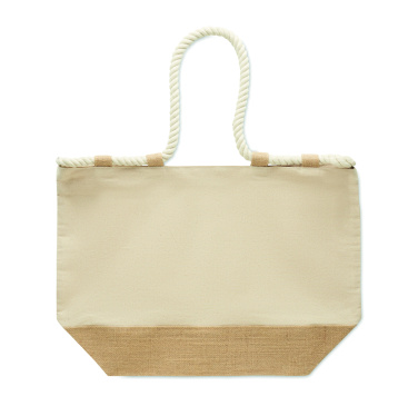 Логотрейд pекламные cувениры картинка: Canvas beach bag