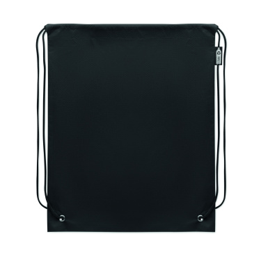 Логотрейд pекламные продукты картинка: Drawstring bag RPET non-woven
