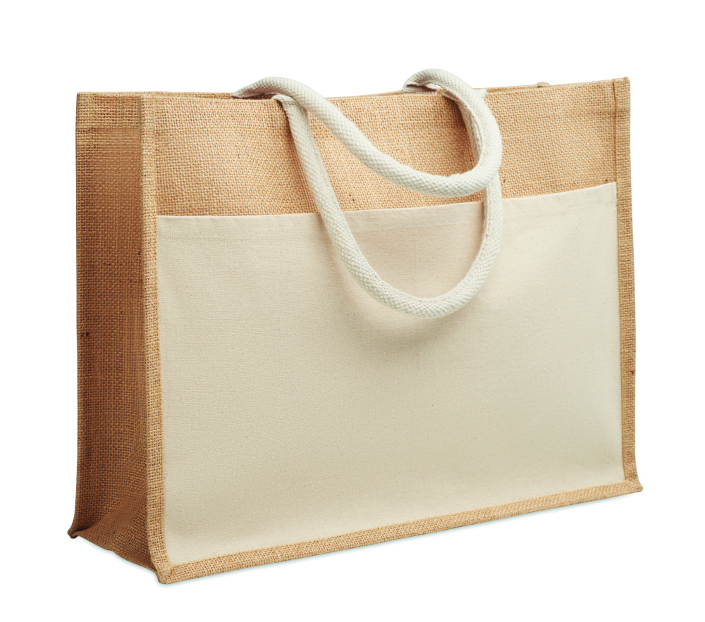Логотрейд pекламные cувениры картинка: Jute shopping bag