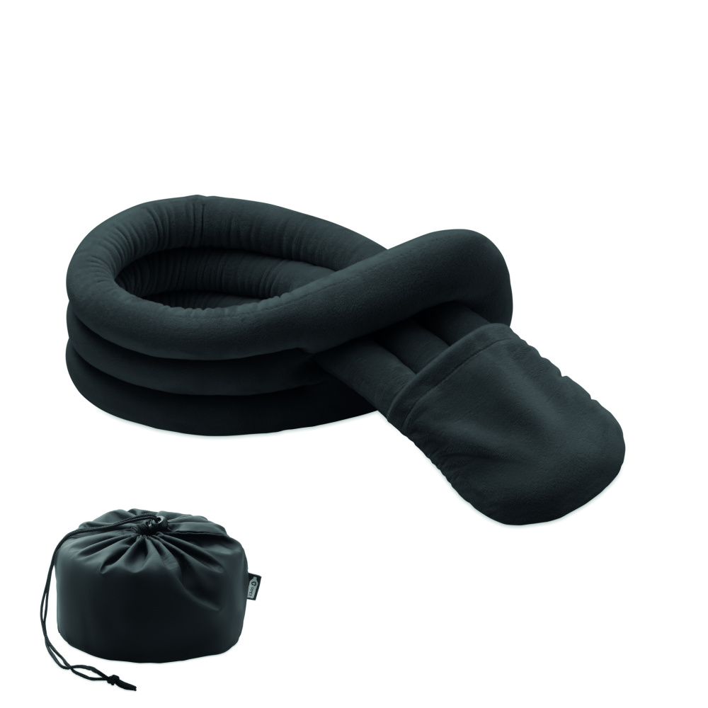 Логотрейд бизнес-подарки картинка: Bendable roll travel pillow